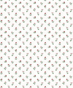 Posey Wallpaper - Palace Grove Collection - M&K Studio - Swatch - Colorway: Ruby