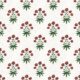 Geranium Wallpaper - Palace Grove Collection - M&K Studio - Swatch - Colorway: Ruby