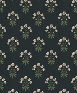 Geranium Wallpaper - Palace Grove Collection - M&K Studio - Swatch - Colorway: Topaz