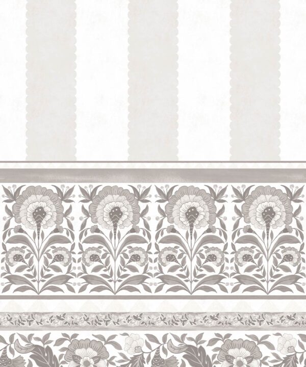 Pietra Mural - Palace Grove Collection - M&K Studio - Swatch - Colorway: Ivory