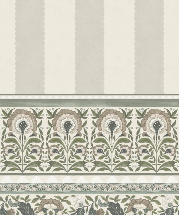 Pietra Mural - Palace Grove Collection - M&K Studio - Swatch - Colorway: Linen