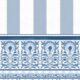 Pietra Mural - Palace Grove Collection - M&K Studio - Swatch - Colorway: Sapphire