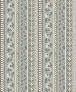 Ribbon Wallpaper - Palace Grove Collection - M&K Studio - Swatch - Colorway: Linen