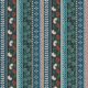 Ribbon Wallpaper - Palace Grove Collection - M&K Studio - Swatch - Colorway: Topaz