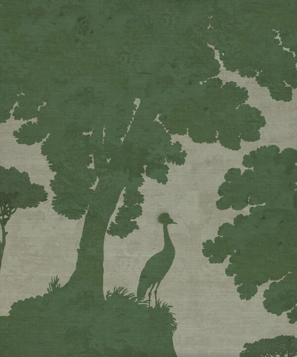 Tuscan Landscape Grasscloth Mural - Image 4