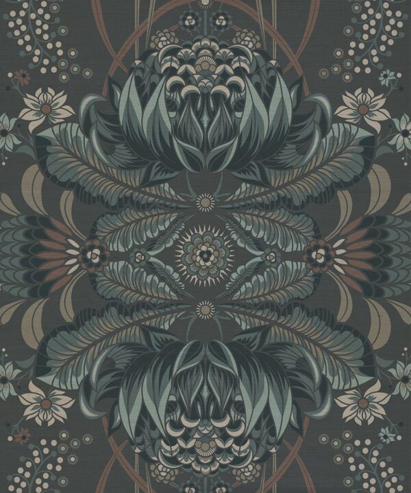 Bush Beauty Grasscloth Wallpaper - Image 2