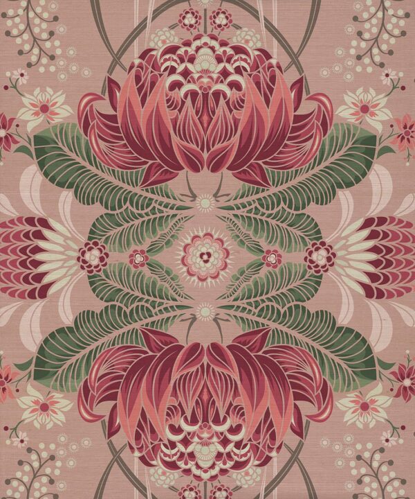 Bush Beauty Grasscloth Wallpaper