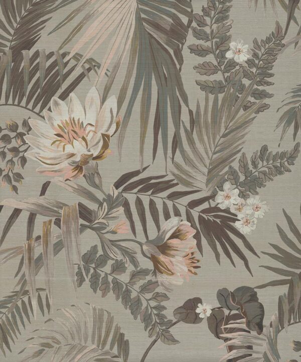 Majestic Palm Grasscloth Wallpaper - Image 3