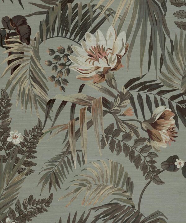 Majestic Palm Grasscloth Wallpaper - Image 2