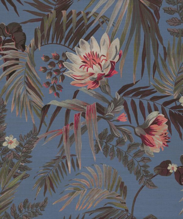 Majestic Palm Grasscloth Wallpaper - Image 4