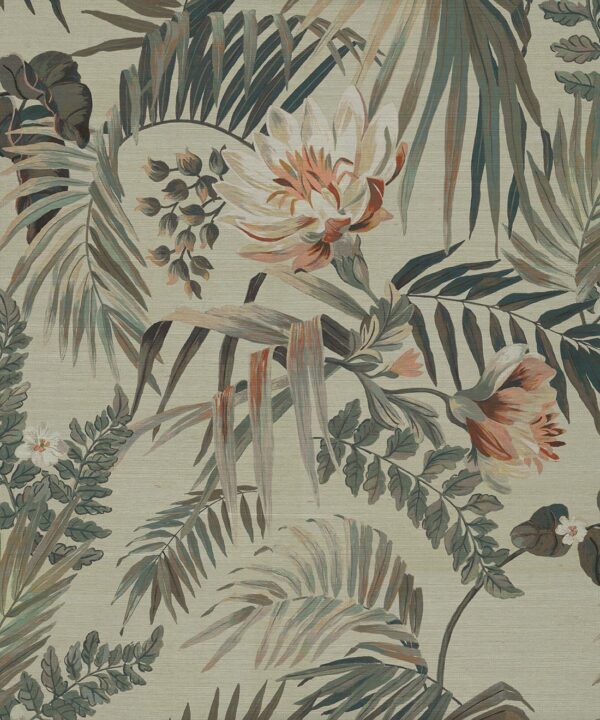 Majestic Palm Grasscloth Wallpaper - Image 5