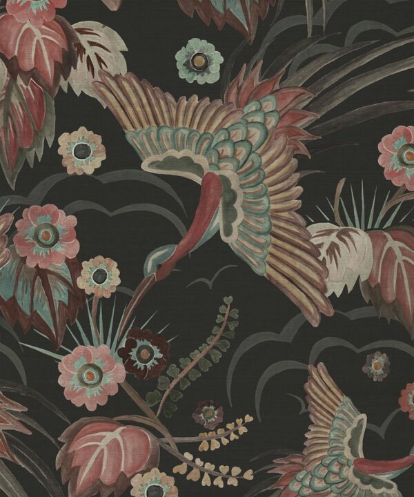 Paradise Wings Grasscloth Wallpaper - Image 3