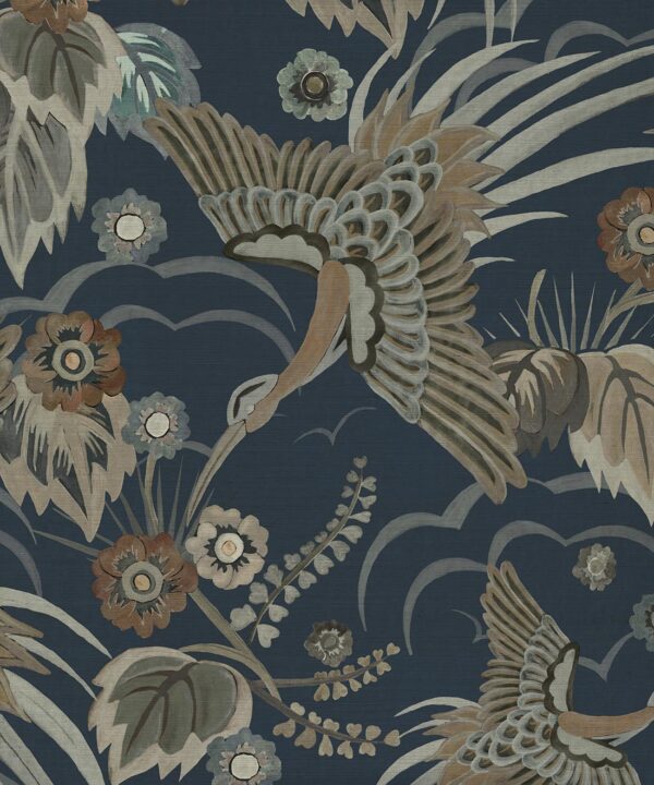Paradise Wings Grasscloth Wallpaper - Image 5