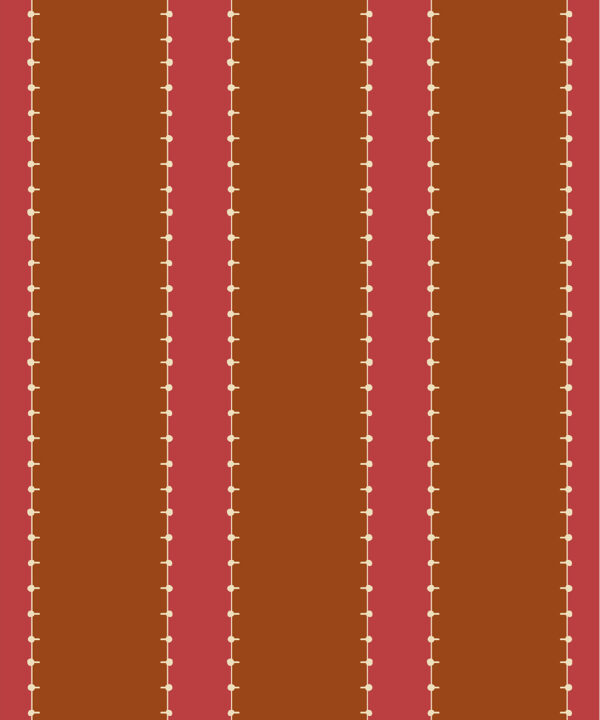 Pati Wallpaper | Colourway: Cinnamon | Anything But Basic Collection | Gray Benko x Milton&King | Swatch