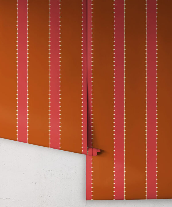 Pati Wallpaper | Colourway: Cinnamon | Anything But Basic Collection | Gray Benko x Milton&King | Roll