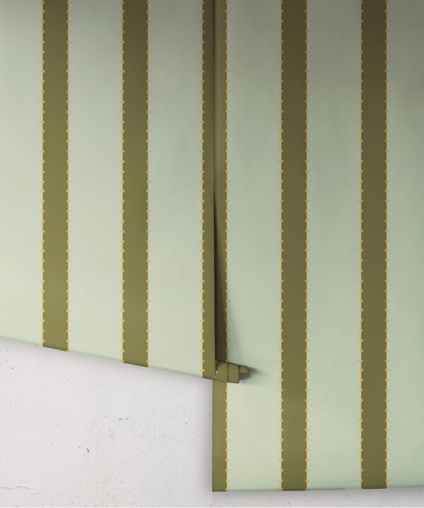 Pati Wallpaper | Colourway: Sage | Anything But Basic Collection | Gray Benko x Milton&King | Roll