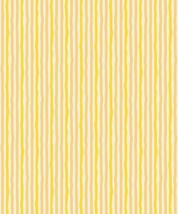 Can’t Keep It Straight Wallpaper | Colourway: Yellow | Anything But Basic Collection | Gray Benko x Milton&King | Swatch