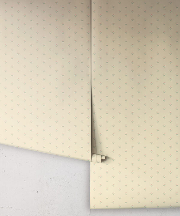 Nana’s Kitchen Wallpaper | Colourway: Ivory, Sage & Pink | Anything But Basic Collection | Gray Benko x Milton&King | Roll