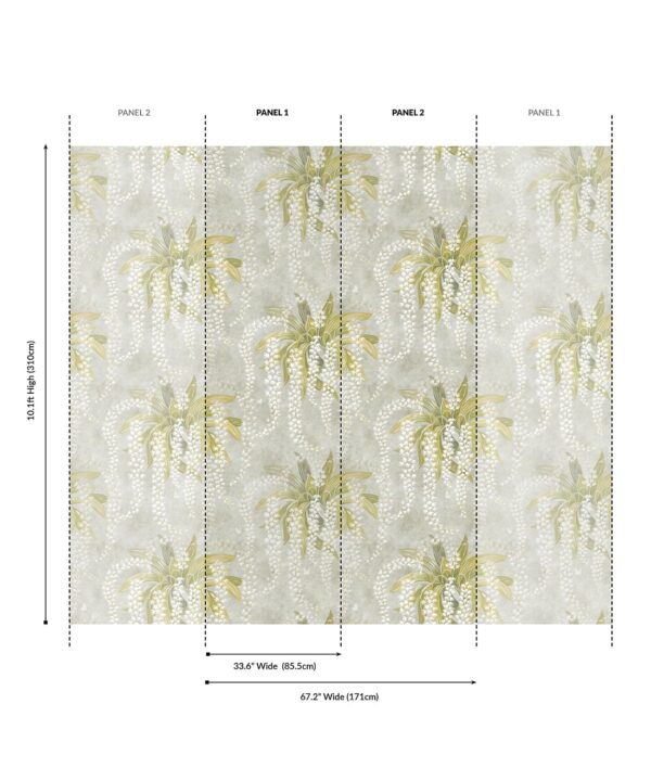Orchid Grasscloth Wallpaper - Image 4