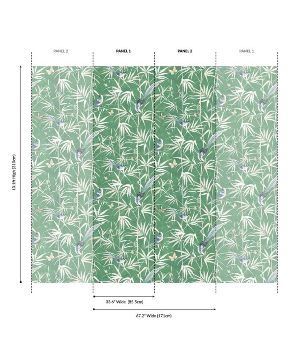 Bamboo Grasscloth Wallpaper - Image 6