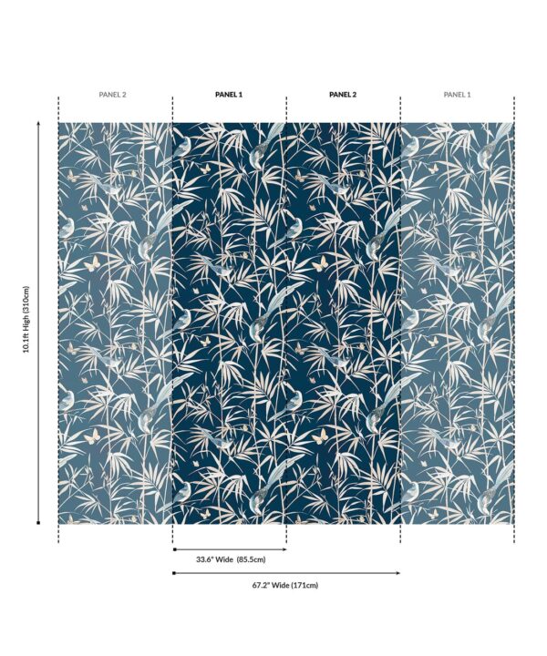 Bamboo Grasscloth Wallpaper - Image 2