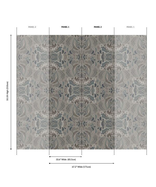 Bush Beauty Grasscloth Wallpaper - Image 6