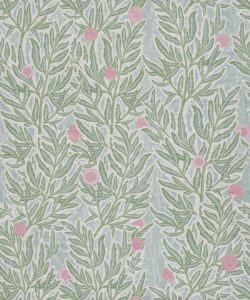 Linen Seagrass Grasscloth Wallpaper - Colourway: Forest Papaya - Pattern Play Collection
