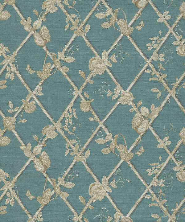Petite Ivy Grasscloth Wallpaper - Image 4