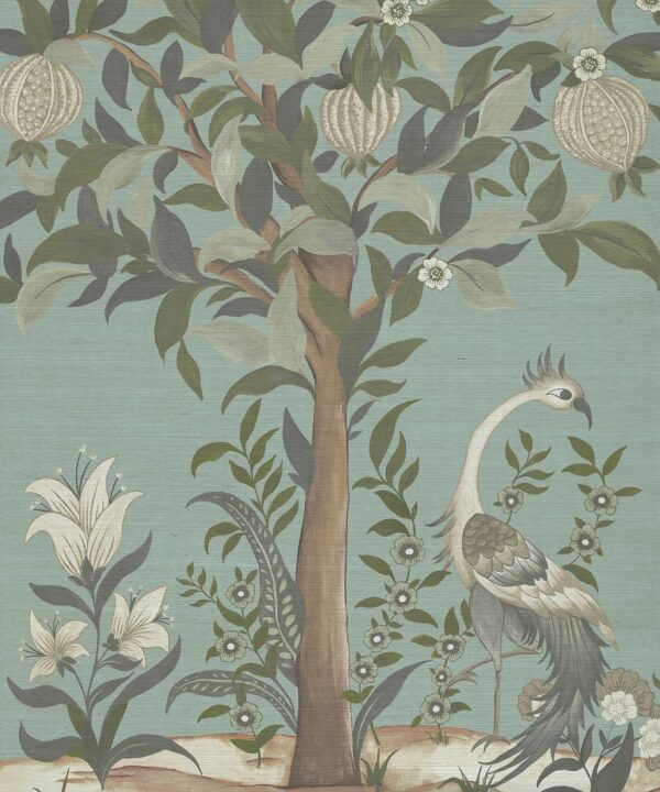 Pavilion Grasscloth Mural - Image 7