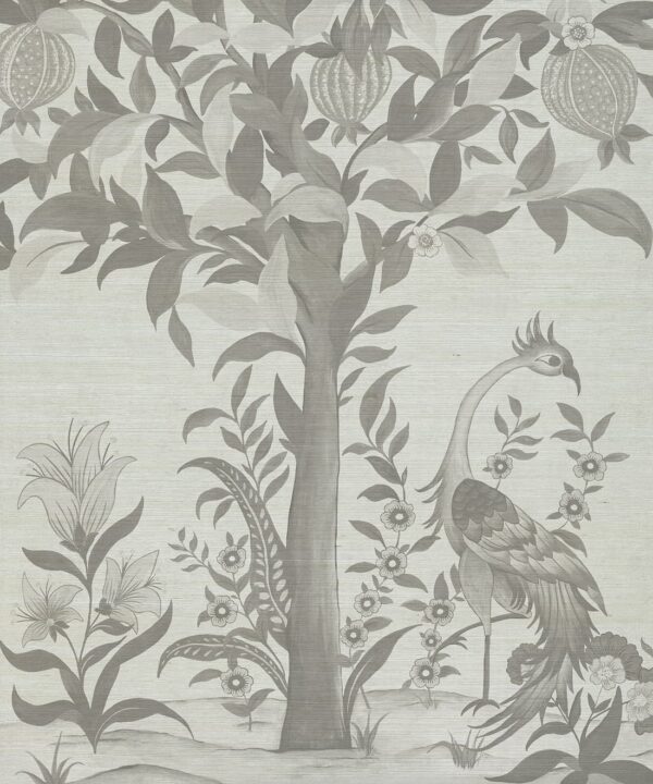 Pavilion Grasscloth Mural - Image 13