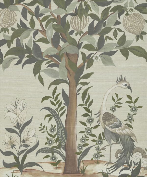 Pavilion Grasscloth Mural - Image 19