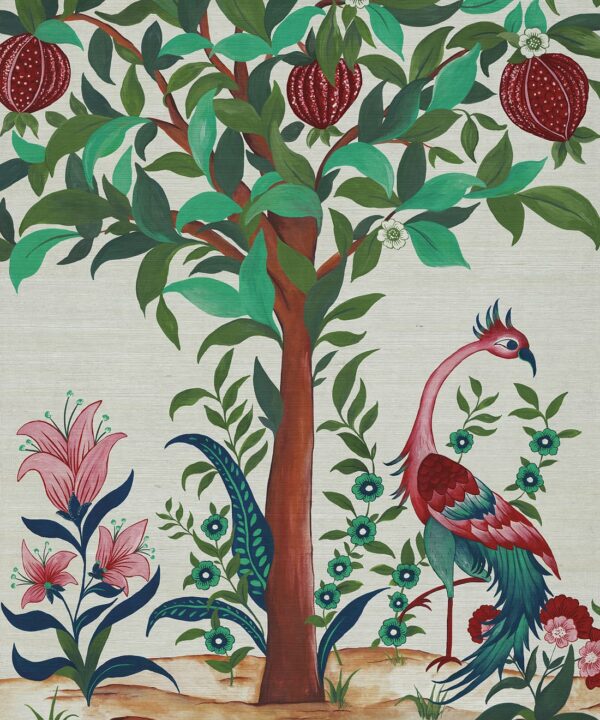 Pavilion Grasscloth Mural - Image 25