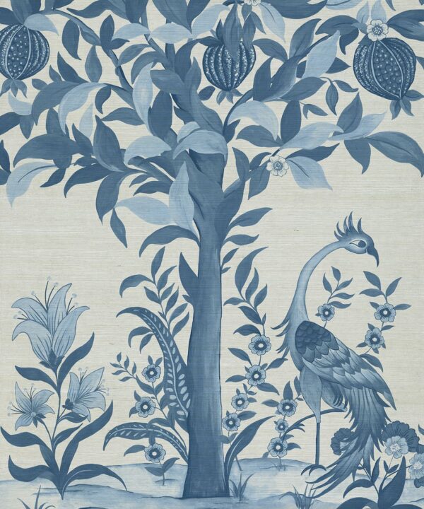 Pavilion Grasscloth Mural - Image 31