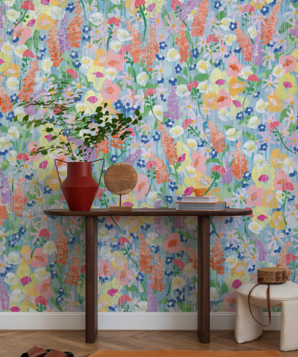 Perennial Mural | Tender Brushstrokes Collection | Tiff Manuell | Insitu