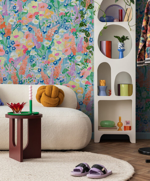 Perennial Mural | Tender Brushstrokes Collection | Tiff Manuell | Insitu