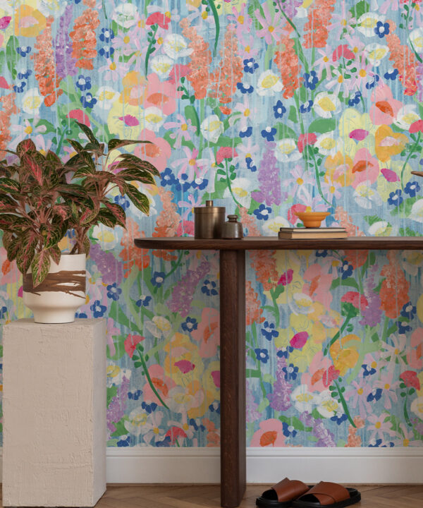 Perennial Mural | Tender Brushstrokes Collection | Tiff Manuell | Insitu