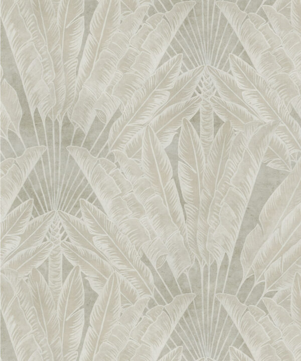 Travelers Palm Wallpaper Decorative Textile Wallpaper