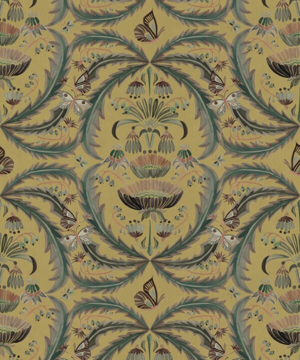 Magical Mariposa Decorative Textile Wallpaper