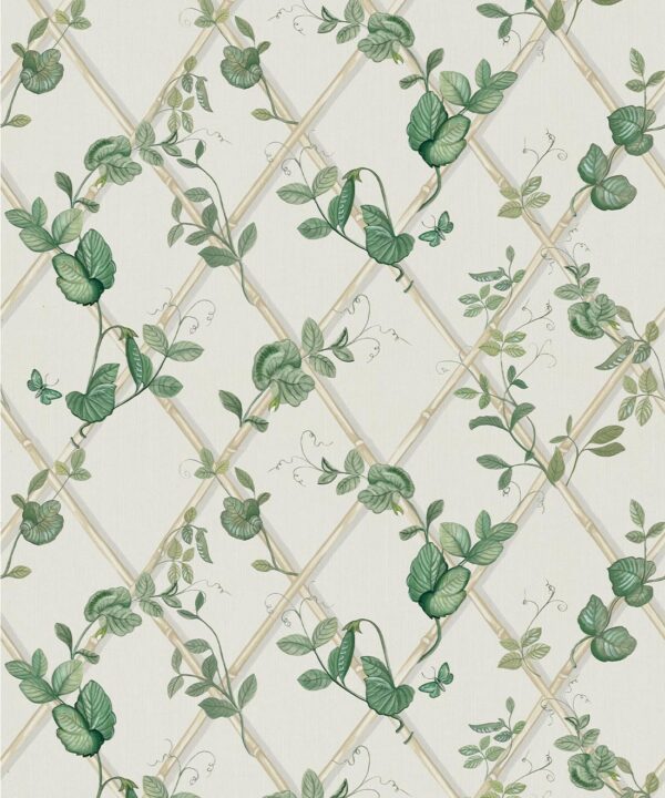 Petite Ivy Decorative Textile Wallpaper