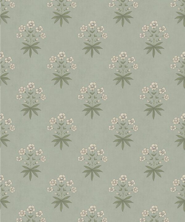 Geranium Decorative Textile Wallpaper