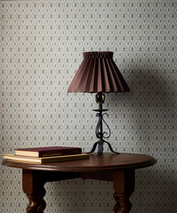 Dausa Grasscloth Wallpaper - Pattern Play Collection - Insitu