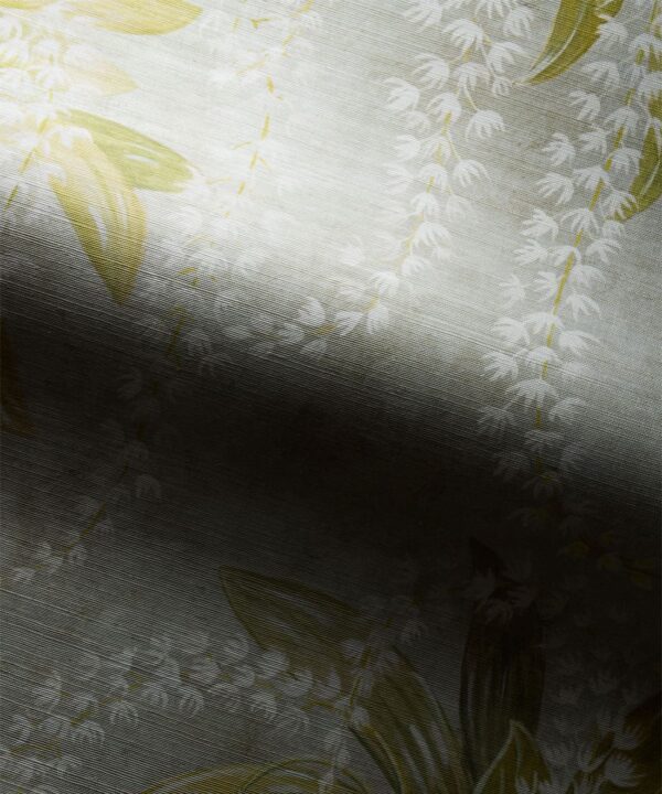 Orchid Grasscloth Wallpaper