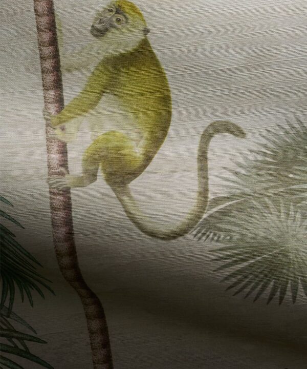 Indian Summer Grasscloth Mural