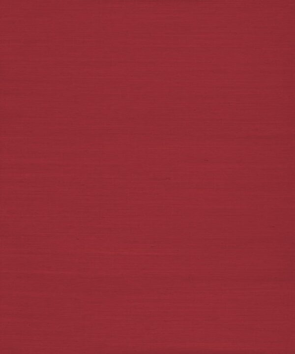 Biarritz Red Grasscloth Wallpaper