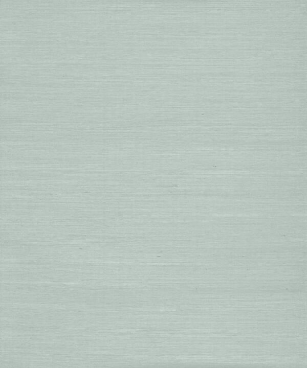 Cool Mist Aqua Grasscloth Wallpaper
