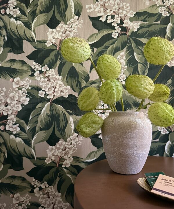 Horse Chestnut Decorative Textile Wallpaper - Image 2