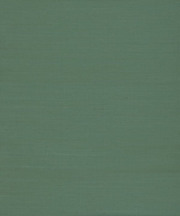 Celestial Teal Grasscloth Wallpaper