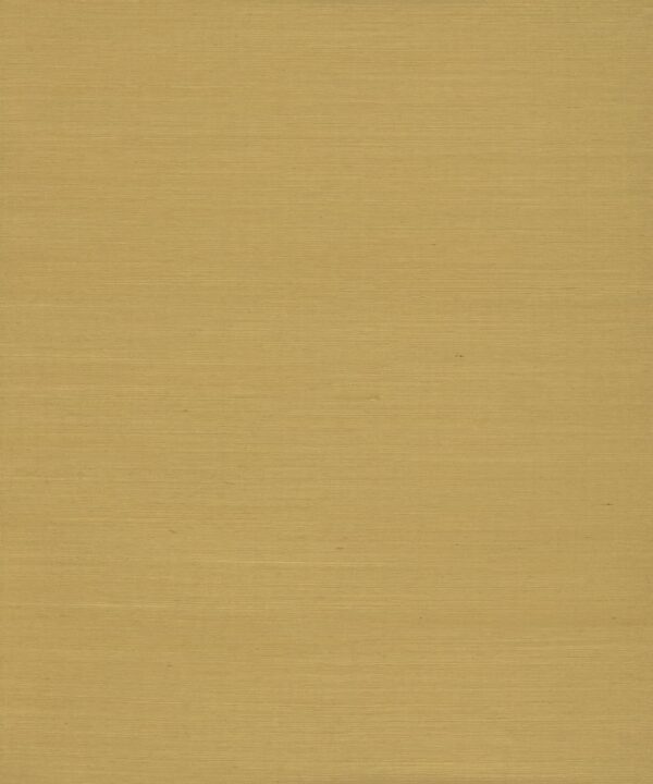 Gilded Ochre Grasscloth Wallpaper
