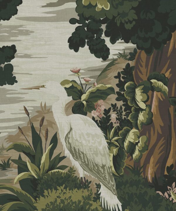 The Glenn Grasscloth Mural - Image 4