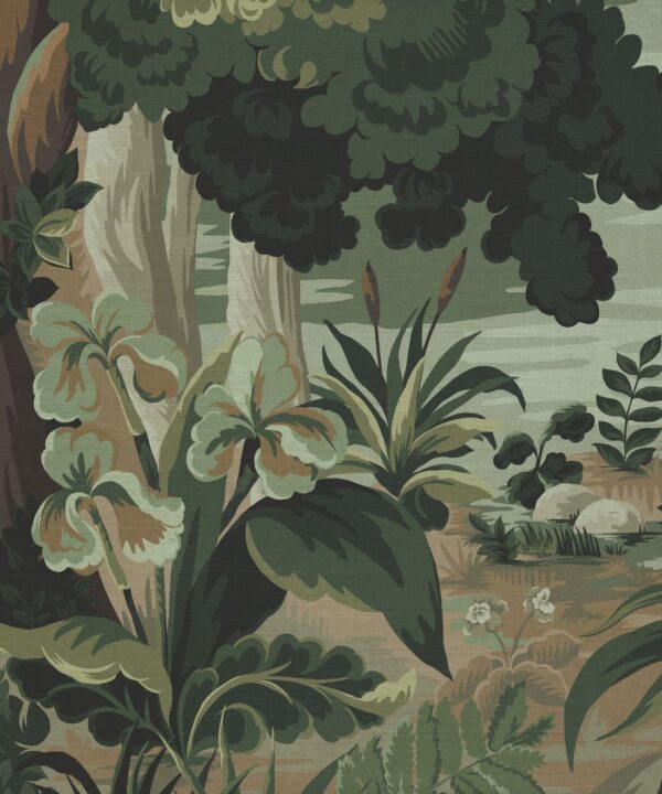 The Glenn Grasscloth Mural - Image 7